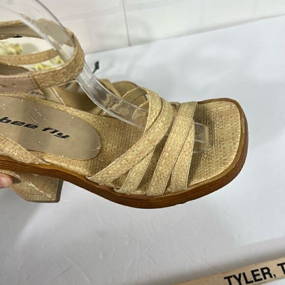 Y2K Bee Fly chunky heels size 7 - Picture 5 of 16